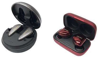 Earbud charging cases